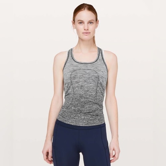 Lululemon Athletica Charcoal Tank Top size 6 - Picture 1 of 8